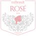 Milbrandt Traditions Rose 2016 Front Label
