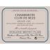 Bruno Clair Chambertin-Clos de Beze Grand Cru 2003 Front Label