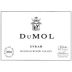 DuMOL Russian River Valley Syrah 2004 Front Label