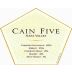 Cain Five 2003 Front Label