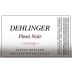 Dehlinger Goldridge Pinot Noir 1998 Front Label