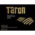 Bodegas Taron Reserva 2005 Front Label