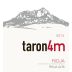 Bodegas Taron 4m 2014 Front Label