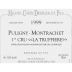 Colin-Deleger Puligny Montrachet la Truffiere Premier Cru 1999 Front Label