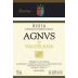 Bodegas Valdelana Agnus Vino de Autor Reserva 2004 Front Label