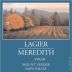 Lagier Meredith Syrah 2000 Front Label