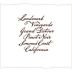 Landmark Grand Detour Pinot Noir 2003 Front Label