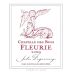 Domaine Jules Desjourneys Fleurie La Chapelle des Bois 2009 Front Label