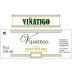 Bodegas Vinatigo Vijariego Blanco 2011 Front Label