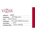 Bodegas Vizar Syrah 2009 Front Label