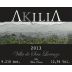 Bodegas y Vinedos Akilia Villa de San Lorenzo 2013 Front Label