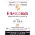 Bodegas y Vinedos Heras Cordon Vendimia Seleccionada 2011 Front Label