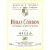Bodegas y Vinedos Heras Cordon Vendimia Seleccionada 2006 Front Label