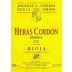Bodegas y Vinedos Heras Cordon Reserva 2001 Front Label