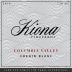 Kiona Chenin Blanc 2016 Front Label