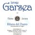 Bodegas y Vinedos Linaje Garsea Joven 2014 Front Label