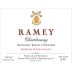 Ramey Woolsey Road Vineyard Chardonnay 2014 Front Label