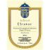 Sclavos Efranor 2014 Front Label