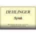 Dehlinger Estate Syrah 2001 Front Label