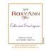 RoxyAnn Cabernet Sauvignon 2009 Front Label
