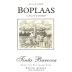 Boplaas Tinta Barocca 2014 Front Label