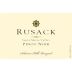 Rusack Solomon Hills Vineyard Pinot Noir 2011 Front Label