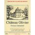 Chateau Olivier 1997 Front Label