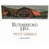 Rutherford Hill Petit Verdot 2008 Front Label