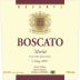 Boscato Reserva Merlot 2007 Front Label