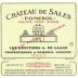 Chateau de Sales 1997 Front Label