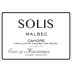 Cosse et Maisonneuve Cahors Solis Malbec 2012 Front Label