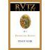 Rutz Cellars Proprietors Reserve Pinot Noir 2011 Front Label