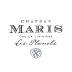 Chateau Maris Natural Selection Syrah 2013 Front Label