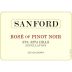 Sanford Rose of Pinot Noir 2016 Front Label