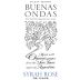 Buenas Ondas San Juan Good Vibes Syrah Rose 2010 Front Label