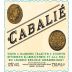 Cabalie Vin de France Blanc 2015 Front Label