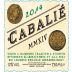 Cabalie Vin de France Blanc 2014 Front Label