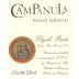 Campanula Etyek-Buda Pinot Grigio 2015 Front Label