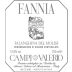 Campi Valerio Molise Fannia Falanghina 2015 Front Label