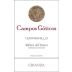 Campos Goticos Tempranillo Crianza 2005 Front Label
