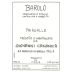 Canonica Giovanni Azienda Agricola Barolo Paiagallo 2011 Front Label