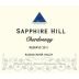Sapphire Hill Vineyards Reserve Chardonnay 2011 Front Label