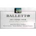 Balletto Winery Sexton Hill Vineyard Pinot Noir 2011 Front Label