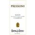 Cantina del Castello Pressoni Soave Classico 2013 Front Label