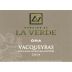 Domaine de la Verde Vacqueyras Ora 2014 Front Label