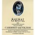 Sausal Winery Estate Cabernet Sauvignon 2001 Front Label
