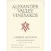 Alexander Valley Vineyards Cabernet Sauvignon 2015 Front Label