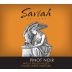 Saviah Couse Creek Vineyard Pinot Noir 2013 Front Label