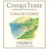 Cantina Sassarini Cinque Terre Cian du Corsu 2012 Front Label