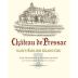 Chateau de Pressac 2016 Front Label